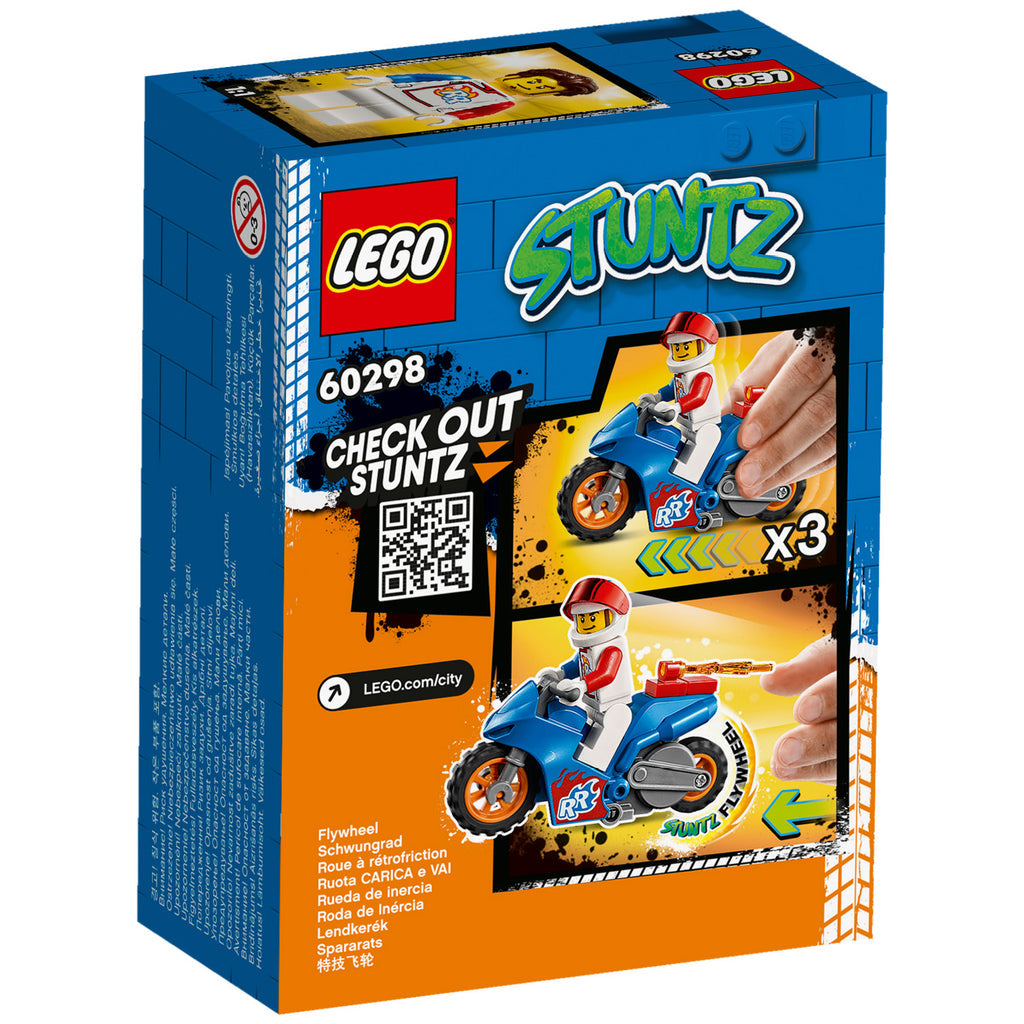 LEGO® City Rocket Stunt Bike - Đồ chơi lắp ráp Mô tô Nhào lộn Stuntz 60298 LEGO - ảnh 8 - LEGO® City