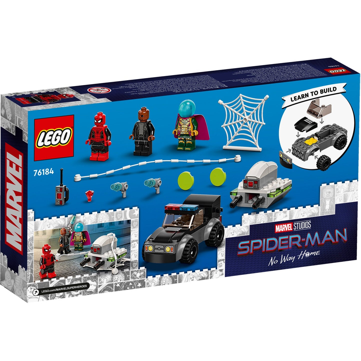 LEGO® Marvel Spider-Man vs. Mysterio’s Drone Attack - Đồ Chơi Lắp Ráp Siêu Anh Hùng 76184