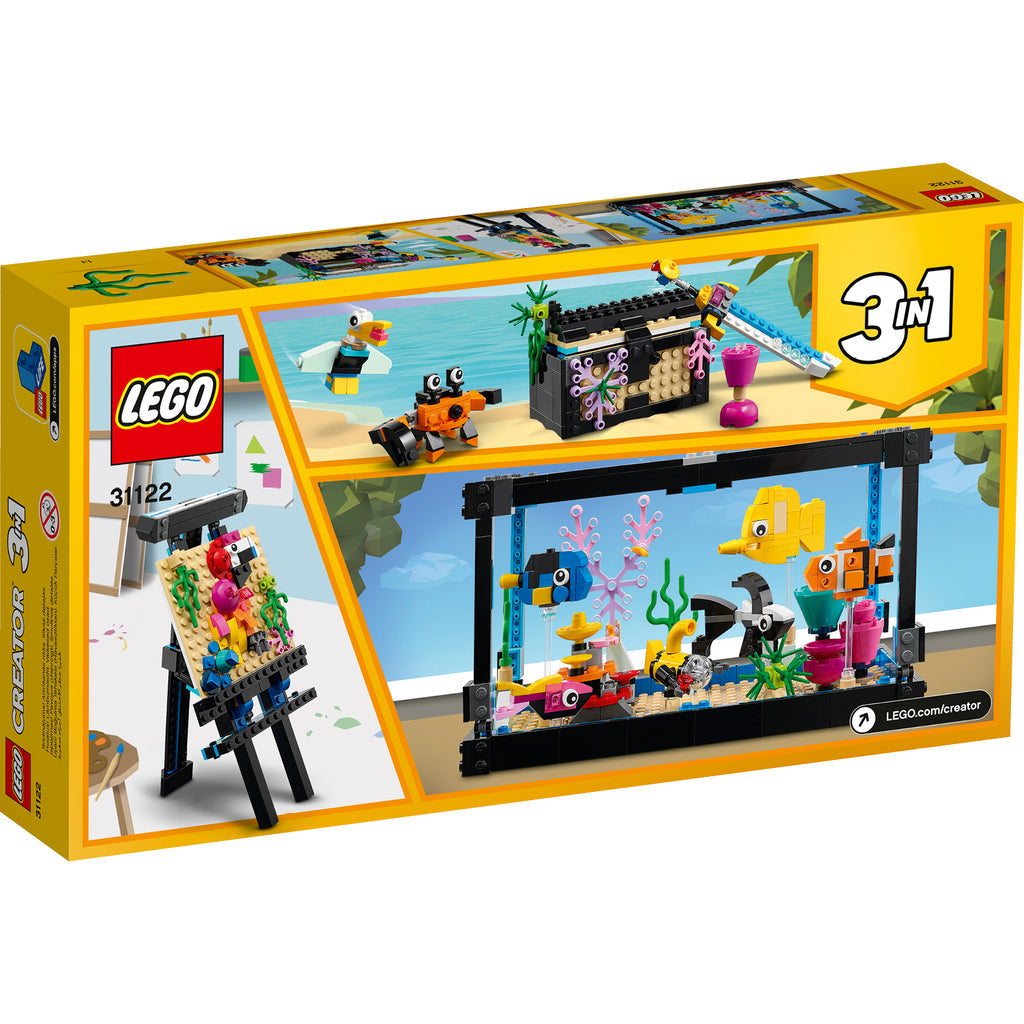 LEGO® Creator 3-in-1 Fish Tank - Bộ Đồ Chơi Lắp Ráp Bể Cá - LEGO 31122