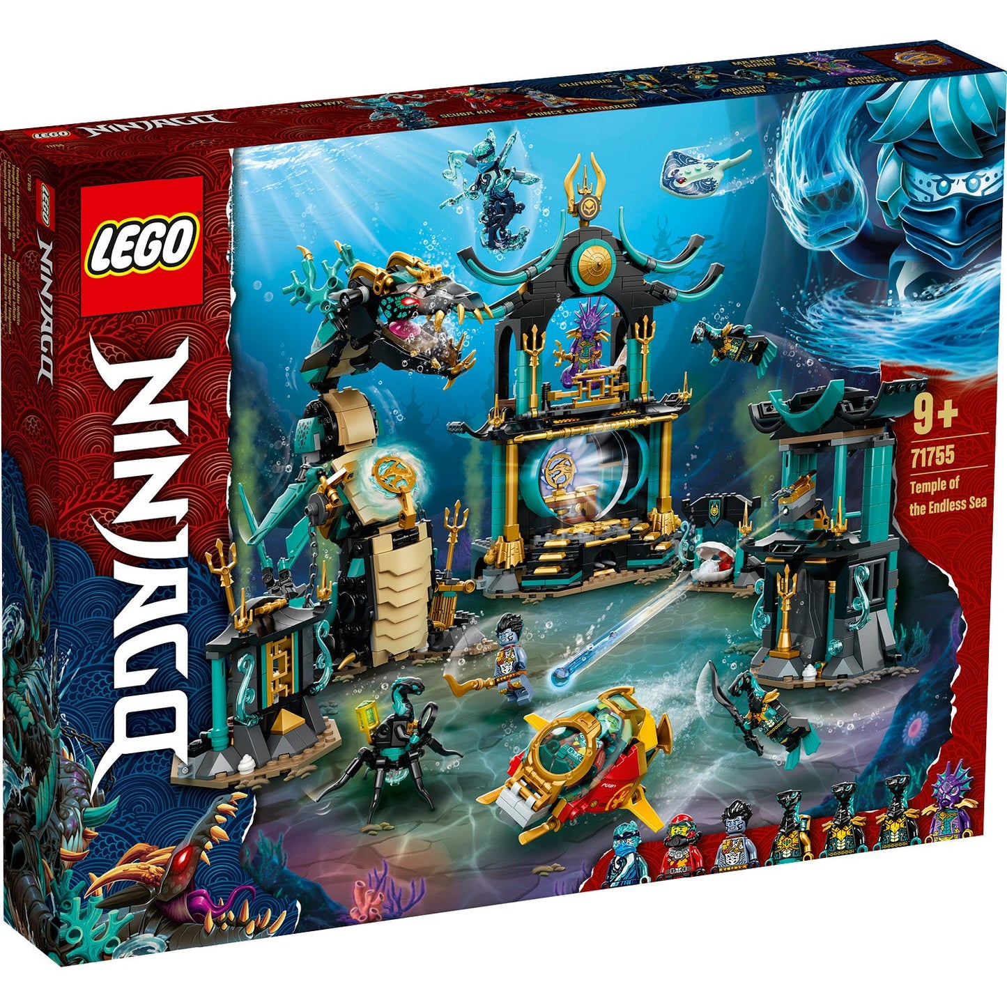 LEGO® NINJAGO® Temple of the Endless Sea - Đền Thờ Biển Vô Tận 1060 Mảnh Ghép - LEGO 71755 - Hình ảnh sản phẩm