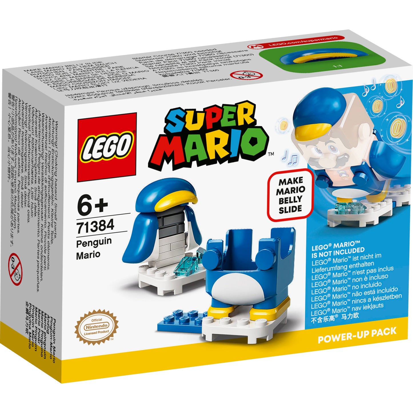 LEGO® Super Mario Penguin Mario Power-Up Pack - Bộ Đồ Chơi Mở Rộng Chim Cánh Cụt - LEGO 71384 - Hình ảnh chi tiết 2