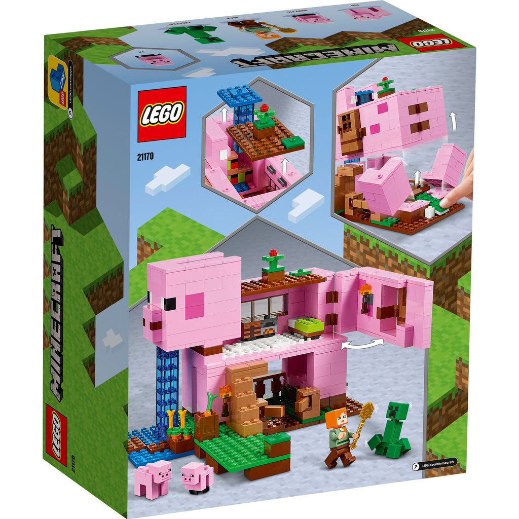 LEGO® Minecraft® The Pig House - Đồ Chơi Lắp Ráp Ngôi Nhà Hình Heo - LEGO 21170