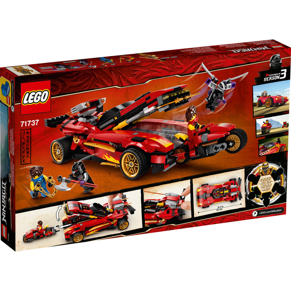 LEGO® NINJAGO® X-1 Ninja Charger - Xe Chiến Đấu Ninja 2 Trong 1 - LEGO 71737 LEGO - ảnh 5 - LEGO Sets