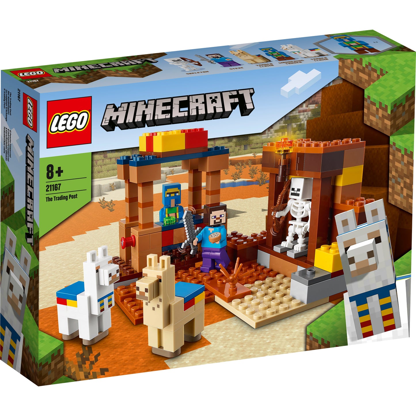 LEGO® Minecraft® The Trading Post - Bộ Đồ Chơi Lắp Ráp Trạm Giao Dịch 21167 - Hình ảnh sản phẩm