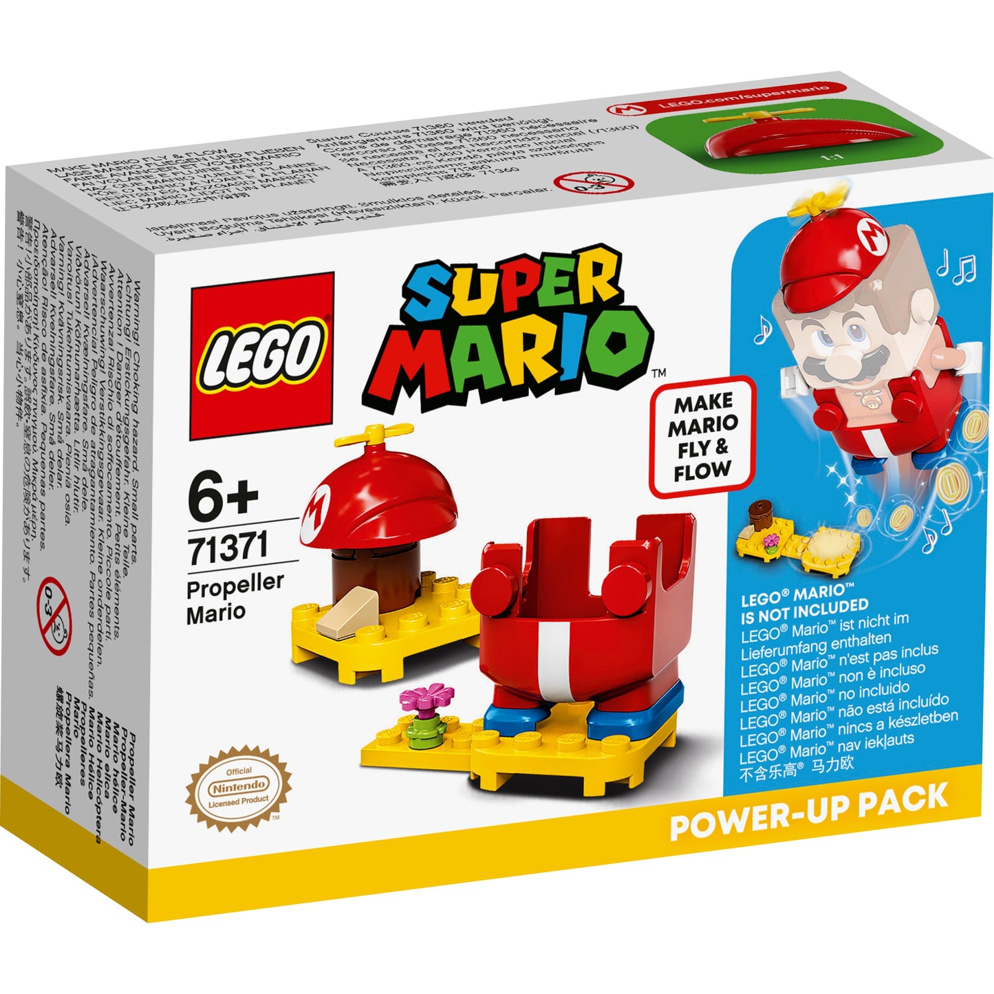 LEGO® Super Mario Propeller Mario Power-Up Pack - Đồ Chơi Lắp Ráp Tăng Sức Mạnh 71371 - Hình ảnh sản phẩm