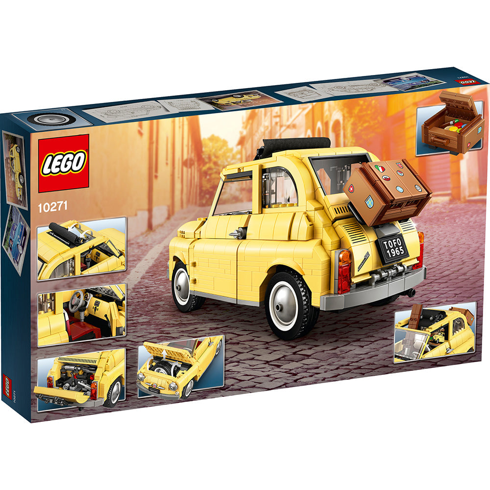 LEGO® Creator Expert Fiat 500 Mô Hình Lắp Ráp Xe Cổ LEGO 10271 LEGO - ảnh 3 - Lego