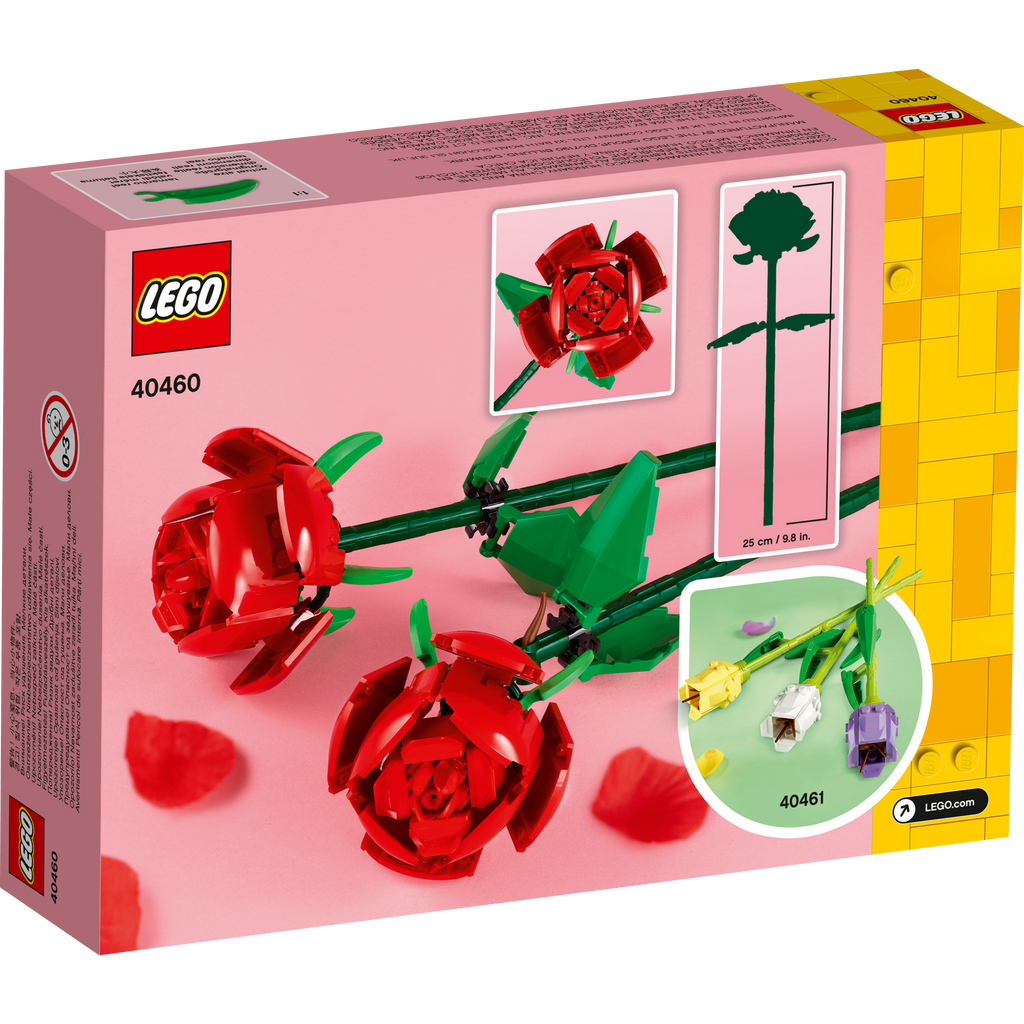 LEGO® Roses Đồ Chơi Lắp Ráp Hoa Hồng LEGO 40460 - Hình ảnh bổ sung 5