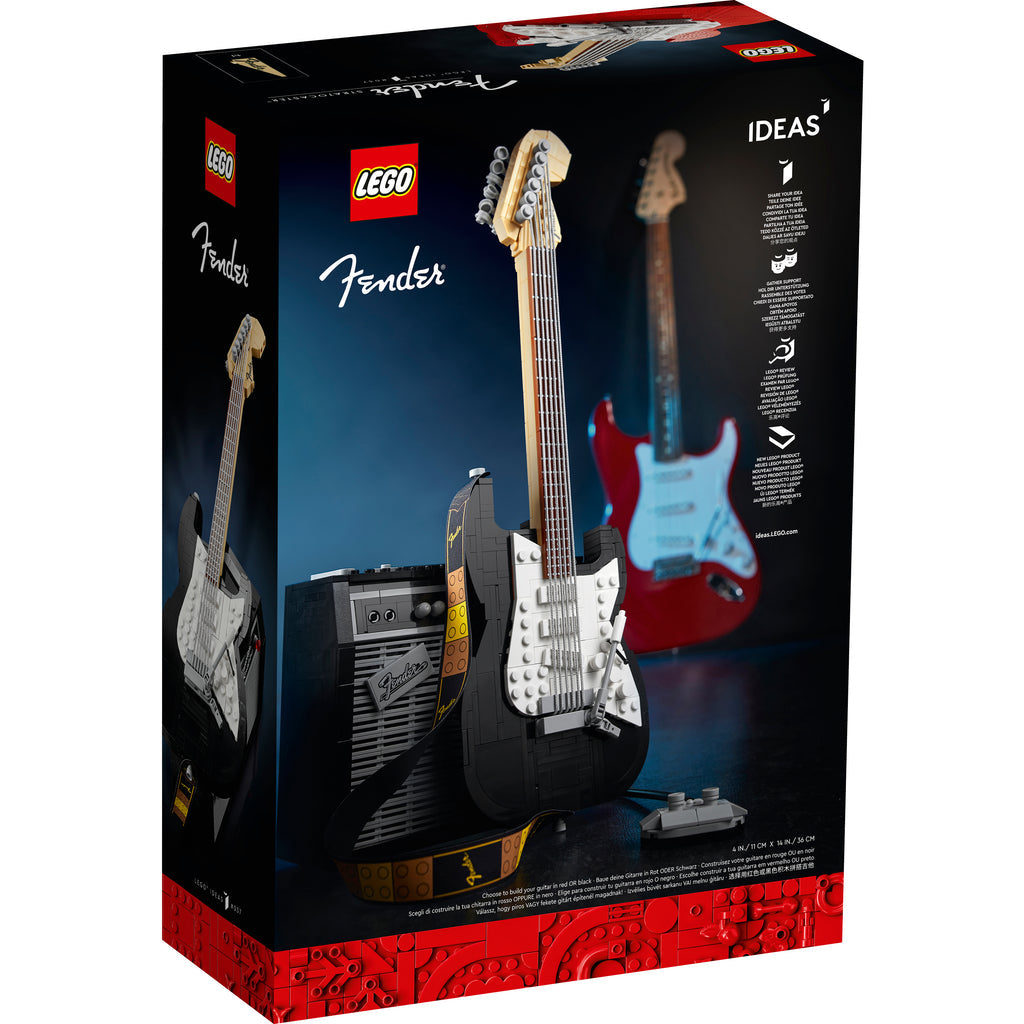 LEGO® Ideas Fender® Stratocaster™ - Bộ Lắp Ráp Mô Hình Guitar Điện LEGO 21329