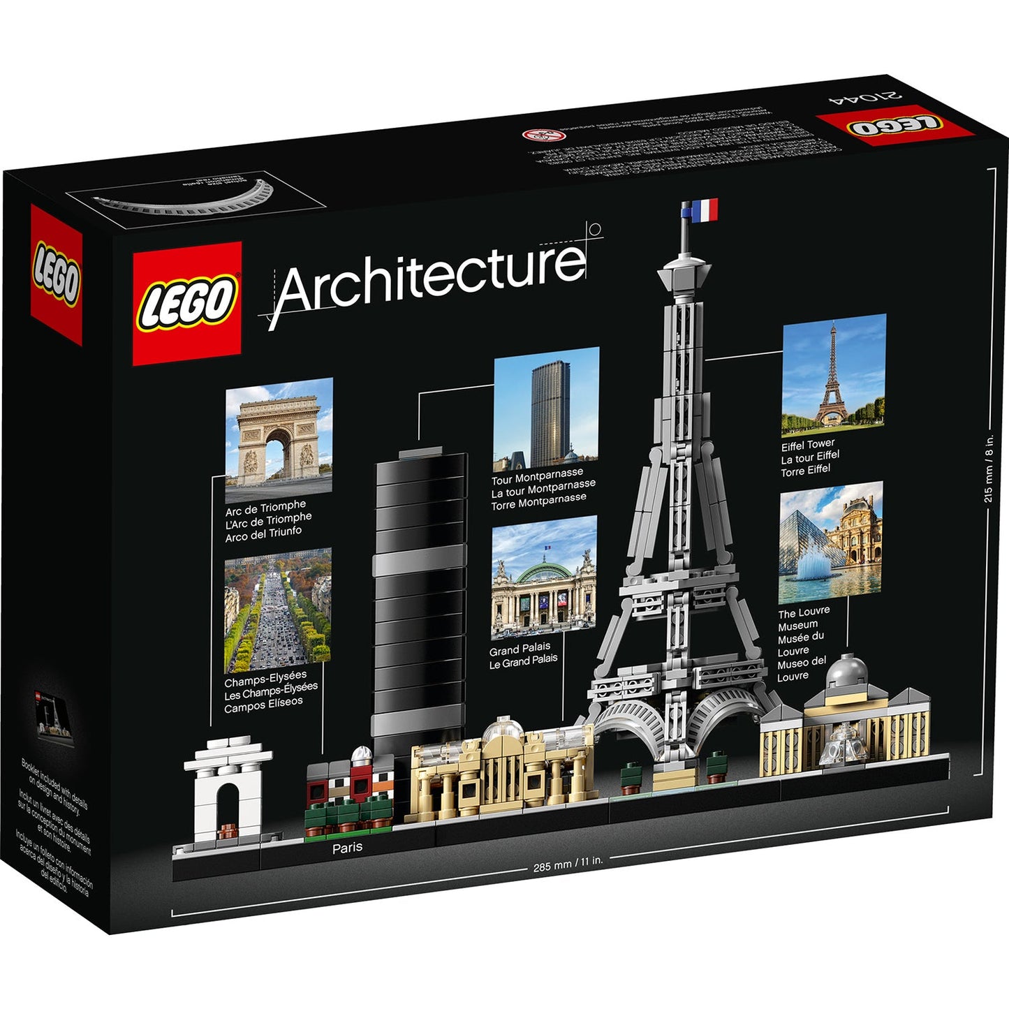 LEGO® Architecture Paris - Bộ Đồ Chơi Lắp Ráp Kiến Trúc Skyline - LEGO 21044