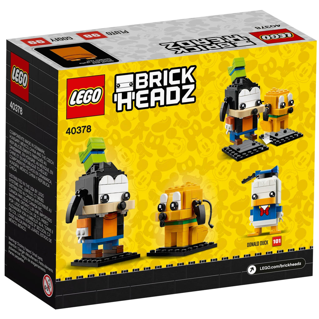 LEGO® BrickHeadz™ Goofy & Pluto - Đồ Chơi Lắp Ráp Disney - LEGO 40378 - Hình ảnh bổ sung 5
