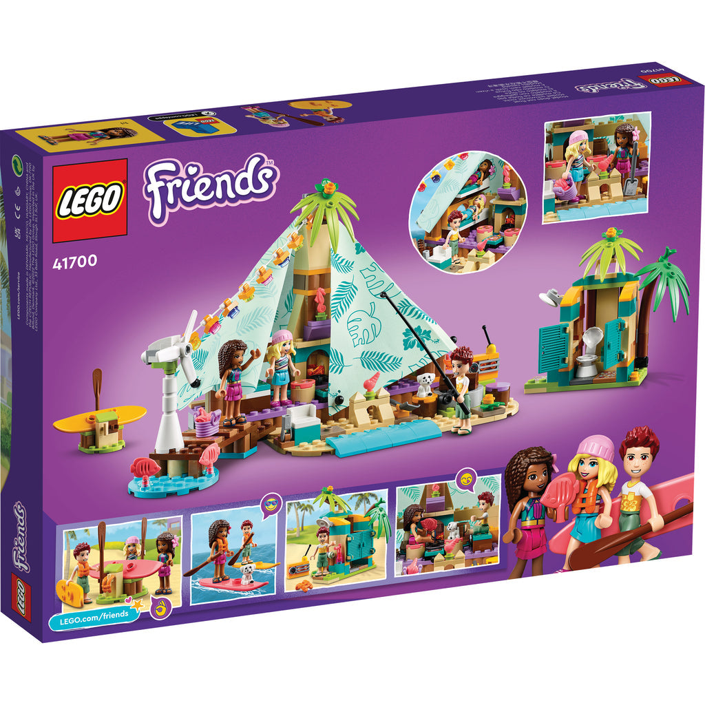 LEGO® Friends™ Beach Glamping - Đồ chơi lắp ráp Cắm trại bãi biển - LEGO 41700