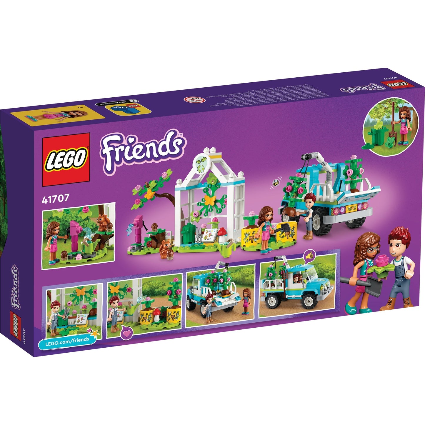 LEGO® Friends™ Tree-Planting Vehicle - Xe Trồng Cây Thân Thiện Môi Trường 41707