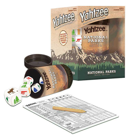 YAHTZEE®: National Parks Edition - Trò chơi xúc xắc chủ đề Công viên Quốc gia - The Op Games