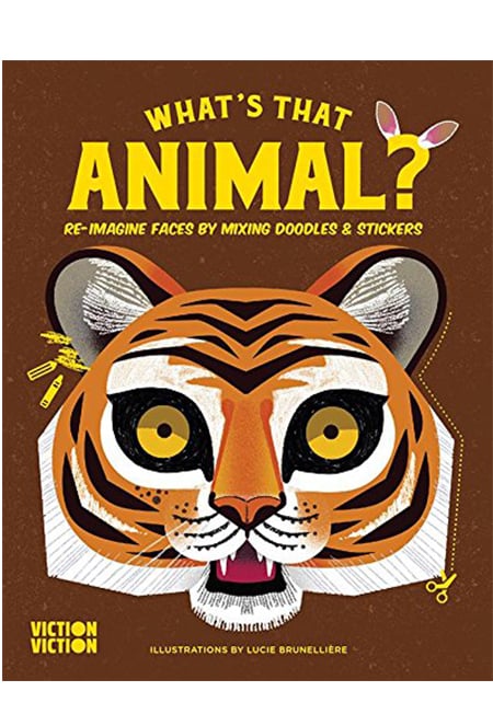 What's That Animal? Re-Imagine Faces By Mixing Doodles & Stickers
