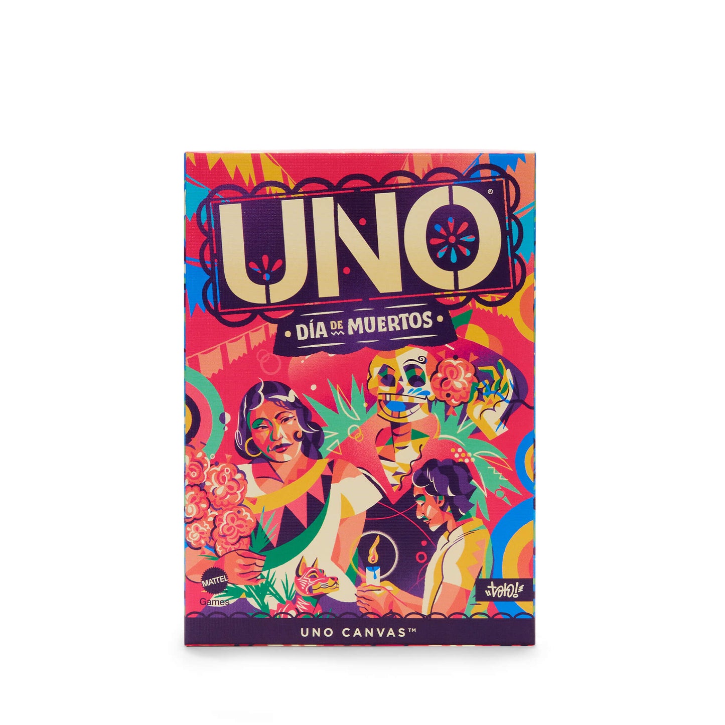 UNO Canvas Día de Muertos Card Game - Trò Chơi Bài Nghệ Thuật - Mattel Creations