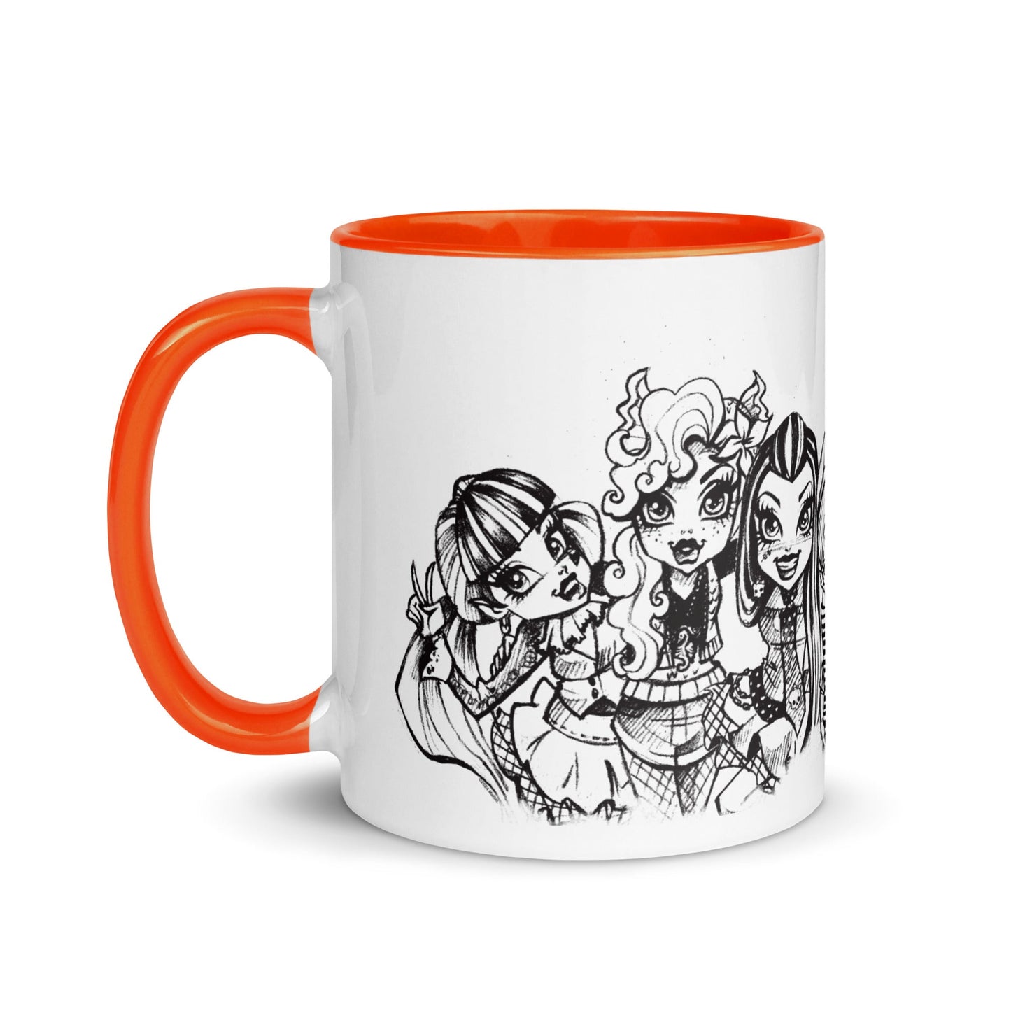 Monster High Alumni Sketch Mug - Ly Sứ Sưu Tầm Độc Quyền - Mattel Creations - Góc nhìn khác 3