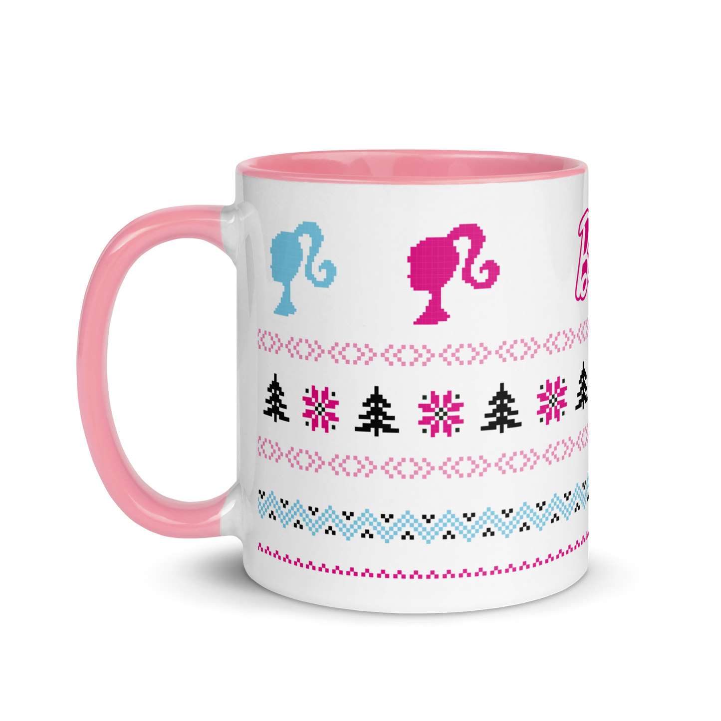 Barbie Holiday Print Mug - Ly Sứ Họa Tiết Lễ Hội - Barbie Signature - Hình ảnh bổ sung 4