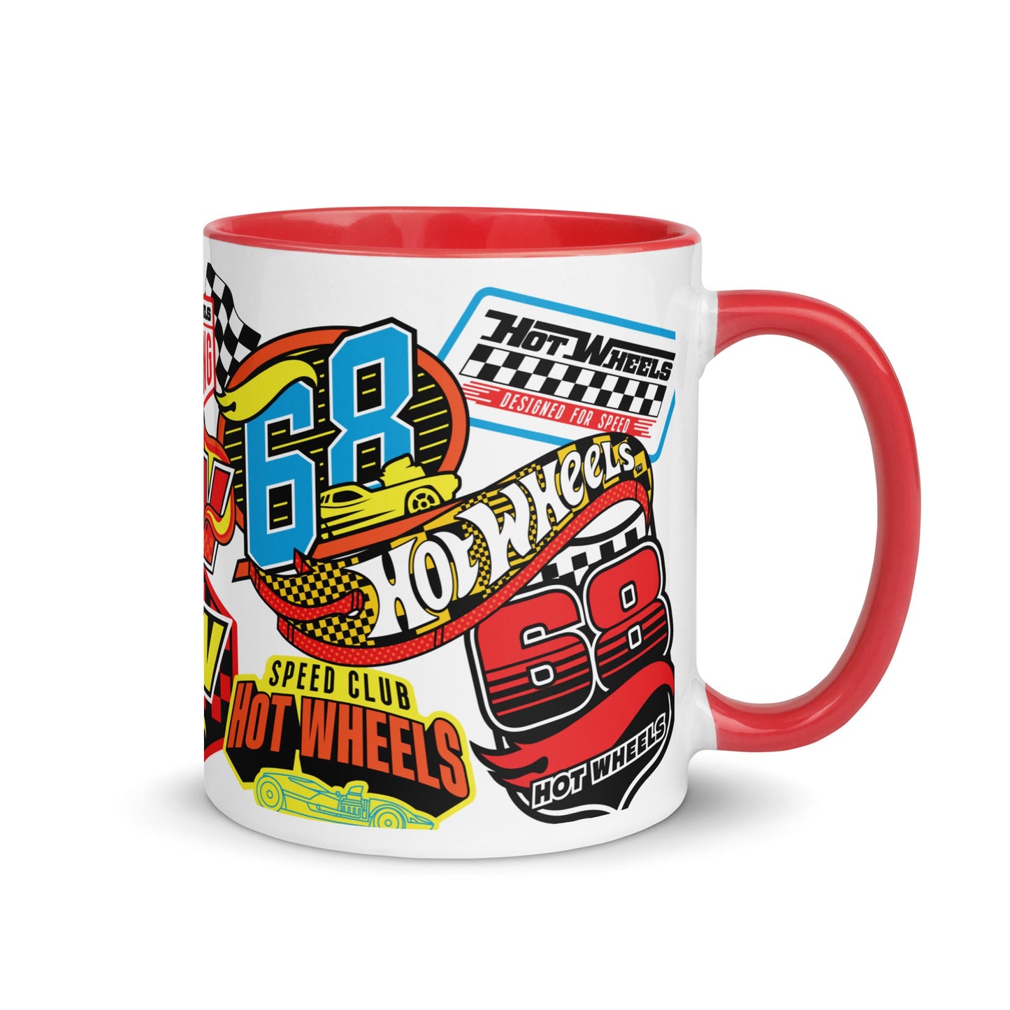 Hot Wheels in Kanji White Mug