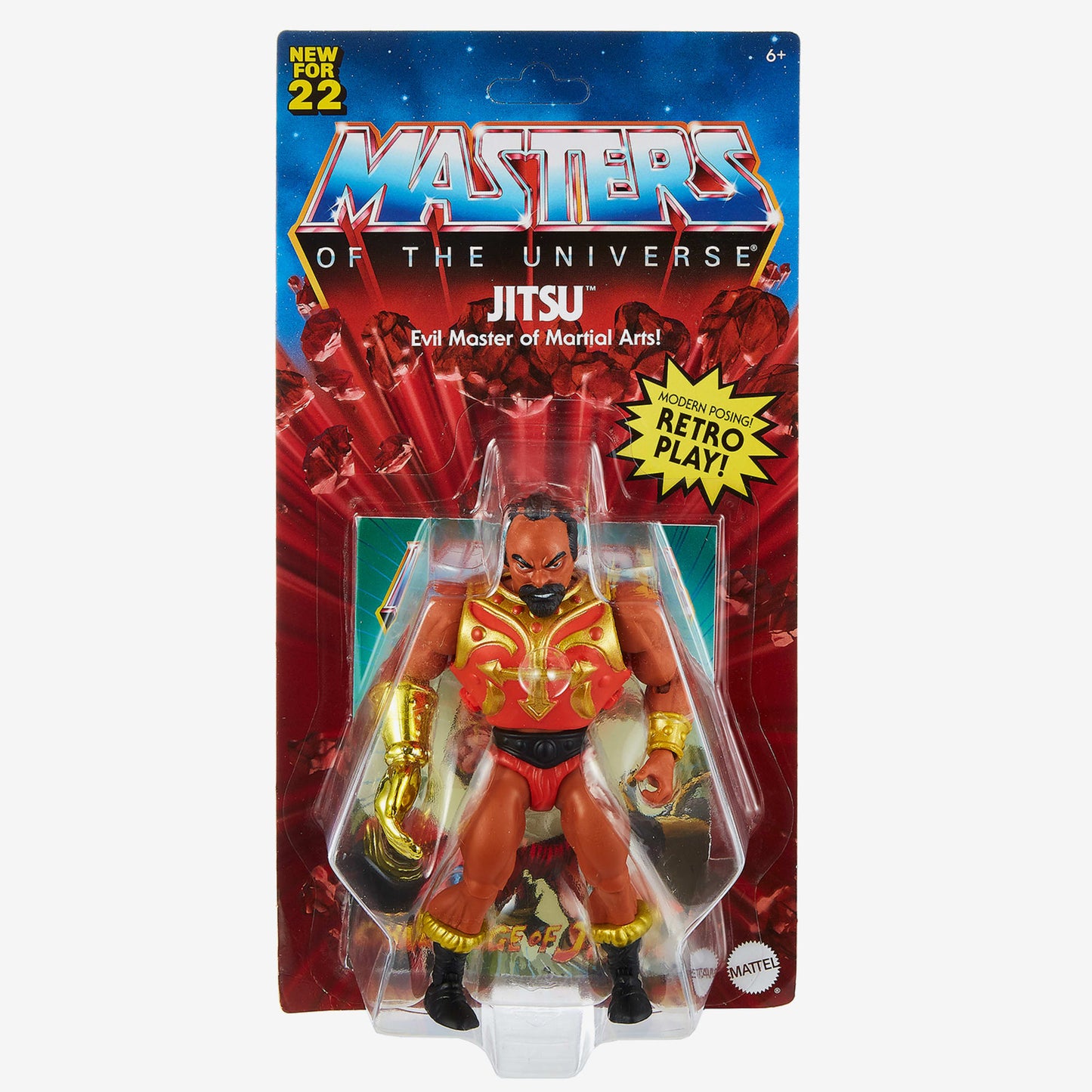 Masters of the Universe Origins Jitsu Action Figure Mô hình nhân vật sưu tầm Mattel - Hình ảnh bổ sung 7