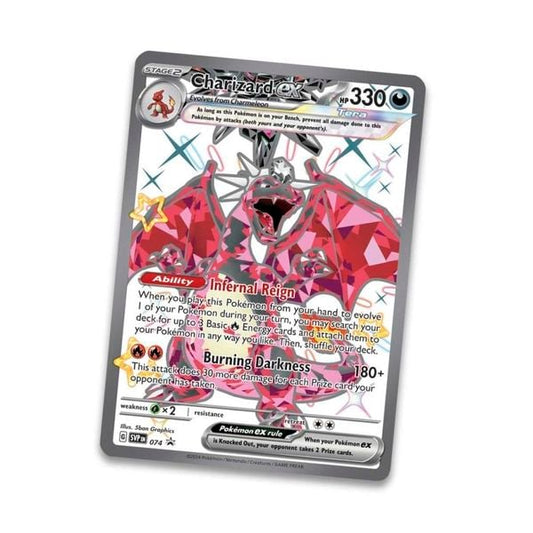 PT109 Pokemon TCG Paldean Fates Tin Shiny Charizard ex