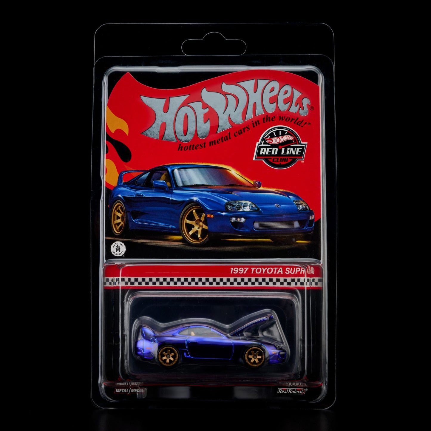 Hot Wheels RLC 1997 Toyota Supra - Mô Hình Xe Đua Sưu Tầm Cao Cấp Hot Wheels HWF07