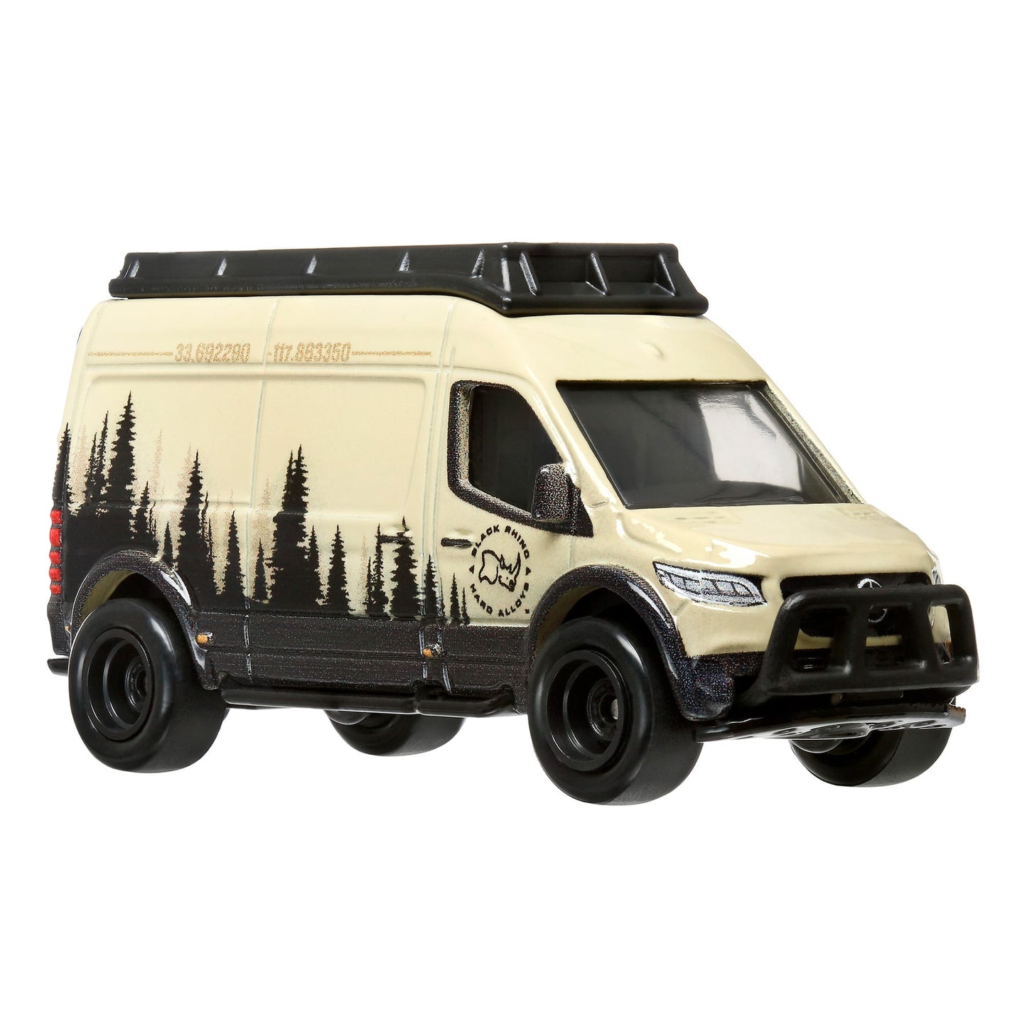 Hot Wheels Premium Car Culture 2-Pack - '05 Toyota Land Cruiser Prado & Mercedes Benz Sprinter Tourer - Bộ 2 Xe Mô Hình Kim L