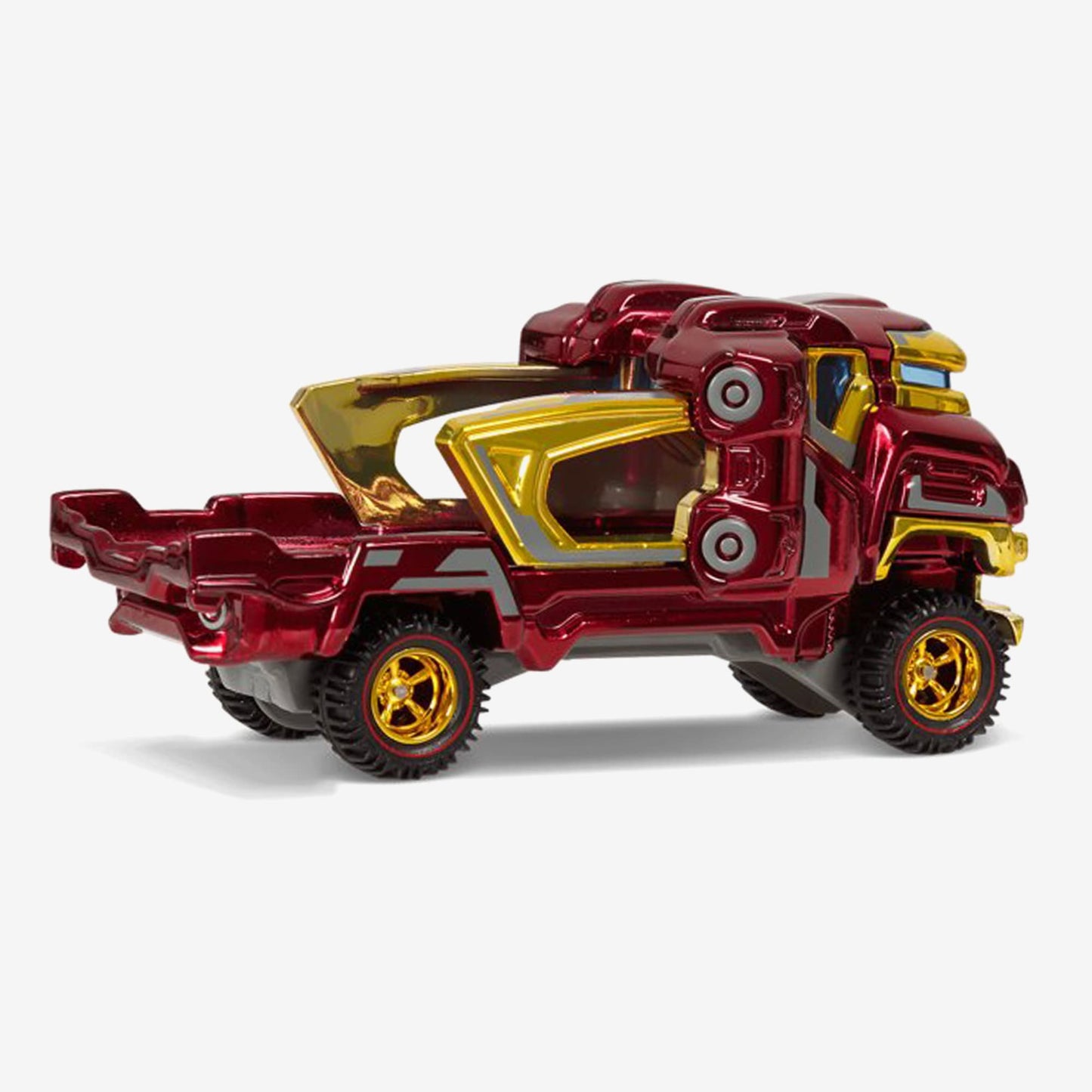 Hot Wheels Marvel Iron Man & Hulkbuster Vehicles - Bộ Xe Mô Hình Marvel Cao Cấp Hot Wheels Hot Wheels - ảnh 2 - Die-cast Vehi