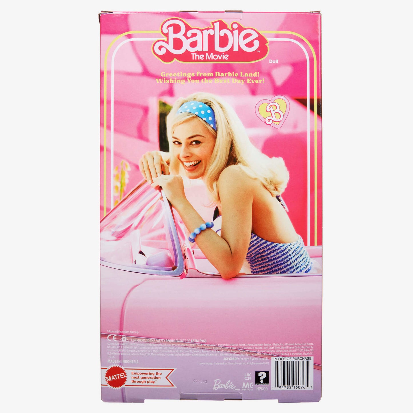 Barbie in Pink Western Outfit – Barbie The Movie - Búp bê sưu tầm cao cấp Mattel HPK00 Mattel - ảnh 6 - Dolls