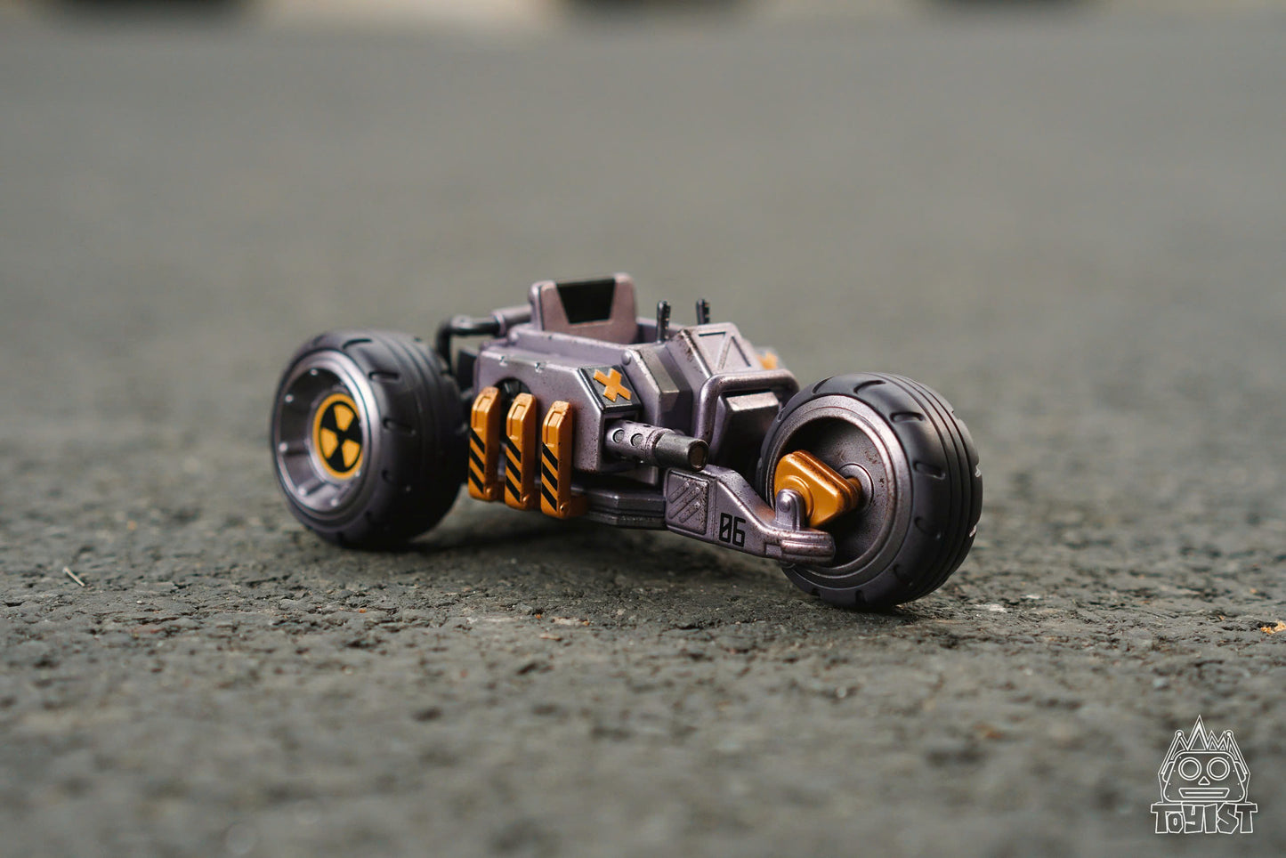 Mr.Bone JR Vehicle - Battlefield Motorcycle - Mô hình Xe Mô Tô Art Toy My Own Culture My Own Culture - ảnh 6 - Art toys