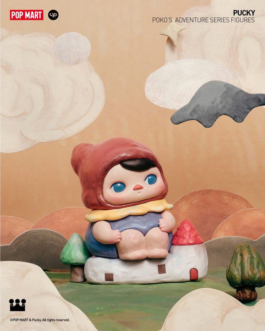 PUCKY Poko's Adventure Series Figure - Mô Hình Blind Box - Pop Mart