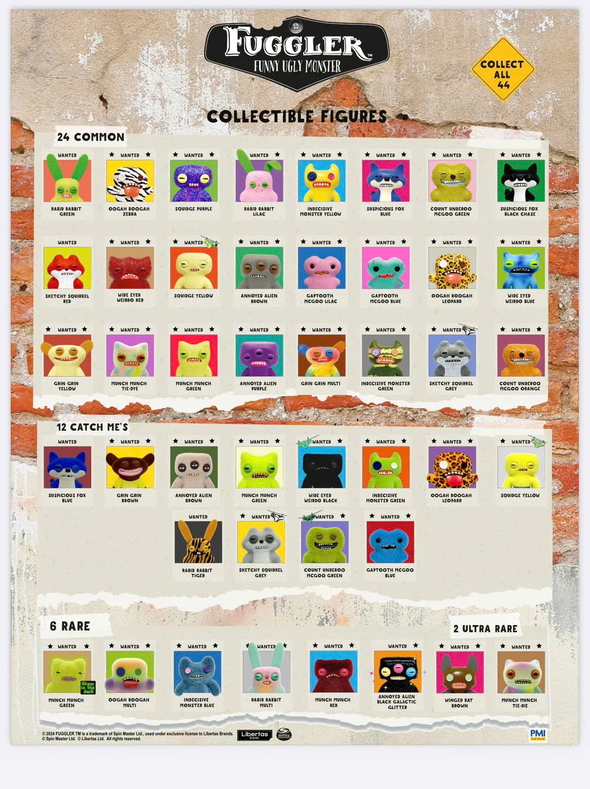 Fuggler Blind Bag Series - Móc Khóa Blind Box Quái Vật Chính Hãng ZURU