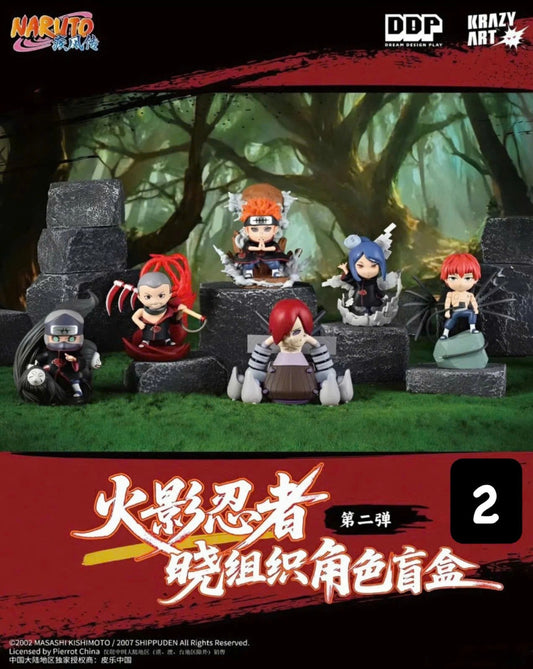 Blindbox Akatsuki Series - Naruto - Mô hình Hộp mù Anime - Krazy Art Studio