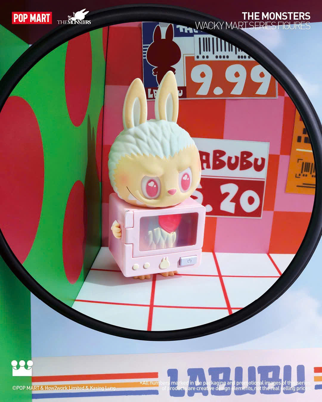 THE MONSTERS Wacky Mart Series Figures - Mô Hình Blind Box Chính Hãng Pop Mart