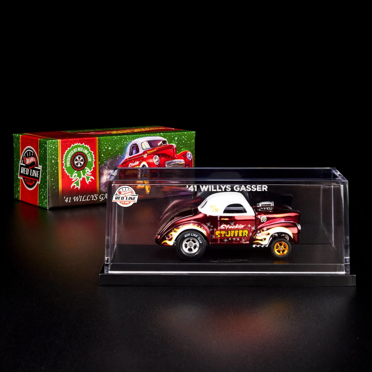 RLC Exclusive ’41 Willys Gasser Holiday Car - Xe Mô Hình Sưu Tầm Giới Hạn Hot Wheels Hot Wheels - ảnh 6 - Mô hình xe die-cast
