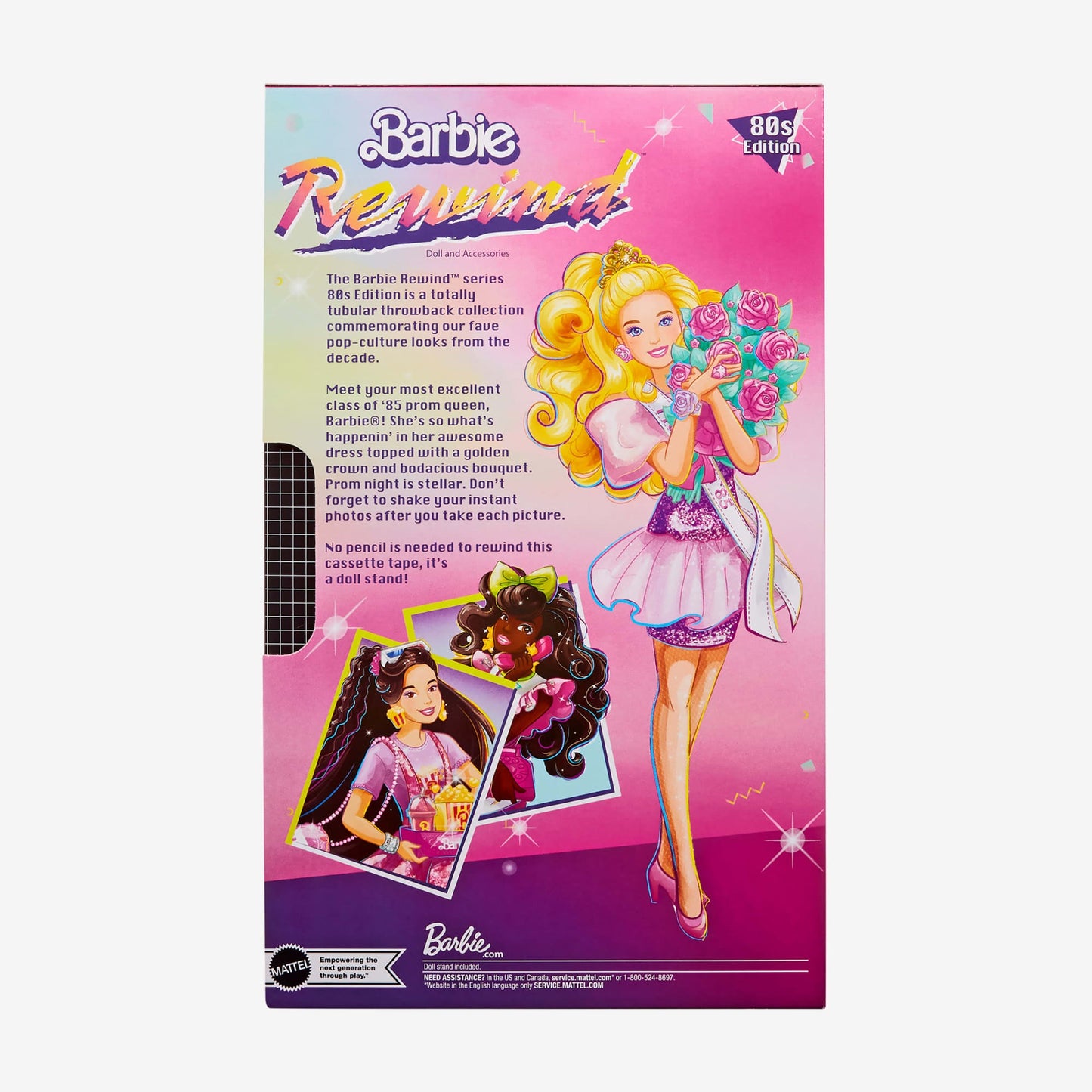 Barbie Rewind Doll – Prom Night Búp Bê Sưu Tầm Dạ Hội Barbie Signature Barbie Signature - ảnh 4 - Collectible Dolls