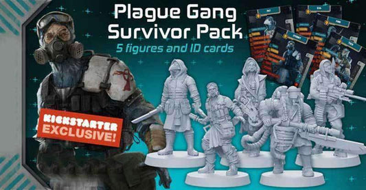 Zombicide: Invader Plague Gang Survivor Pack (Kickstarter Special) - Hình ảnh chi tiết 2