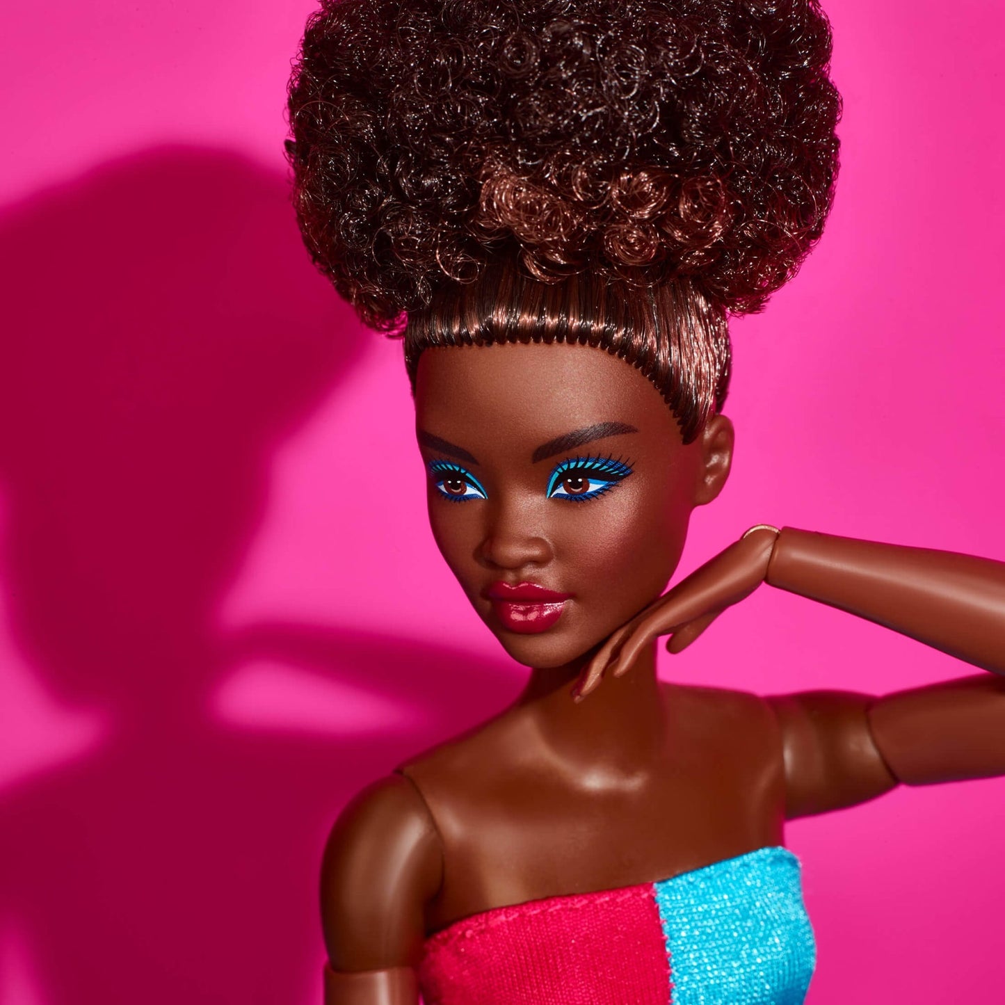 Barbie Looks Doll (Original, Curly Black Hair) - Búp bê thời trang sưu tầm Signature #14 - Mattel HJW81