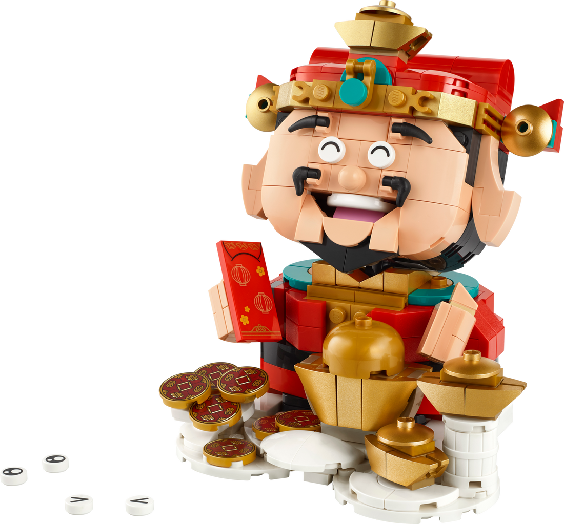 LEGO 40864 Fortune Master: Rước "Thần Tài" Gõ Cửa Dịp Tết Nguyên Đán