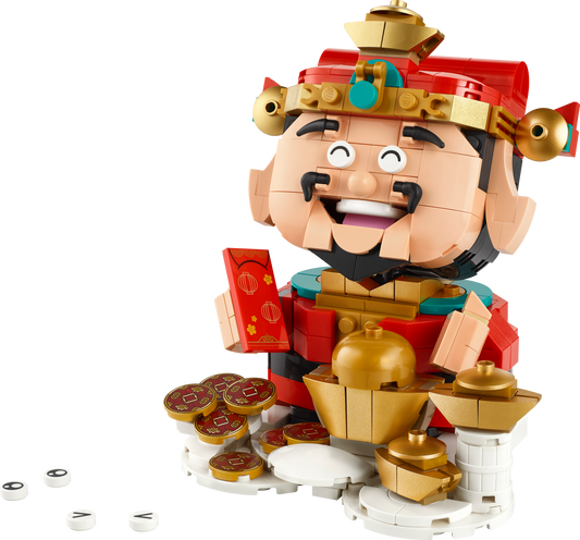 LEGO 40864 Fortune Master: Rước "Thần Tài" Gõ Cửa Dịp Tết Nguyên Đán