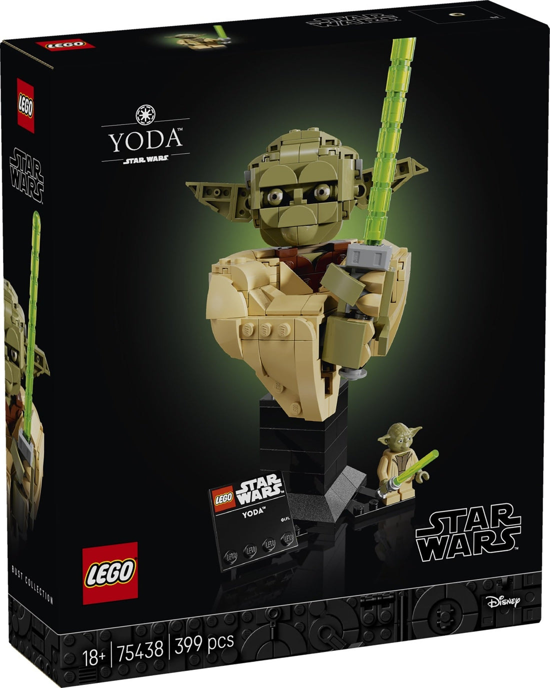 Đánh giá chi tiết bộ đôi LEGO Star Wars Bust Yoda và Darth Vader