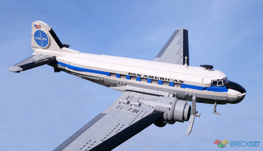 Review chi tiết LEGO 11378 Douglas DC 3 Pan Am Airliner