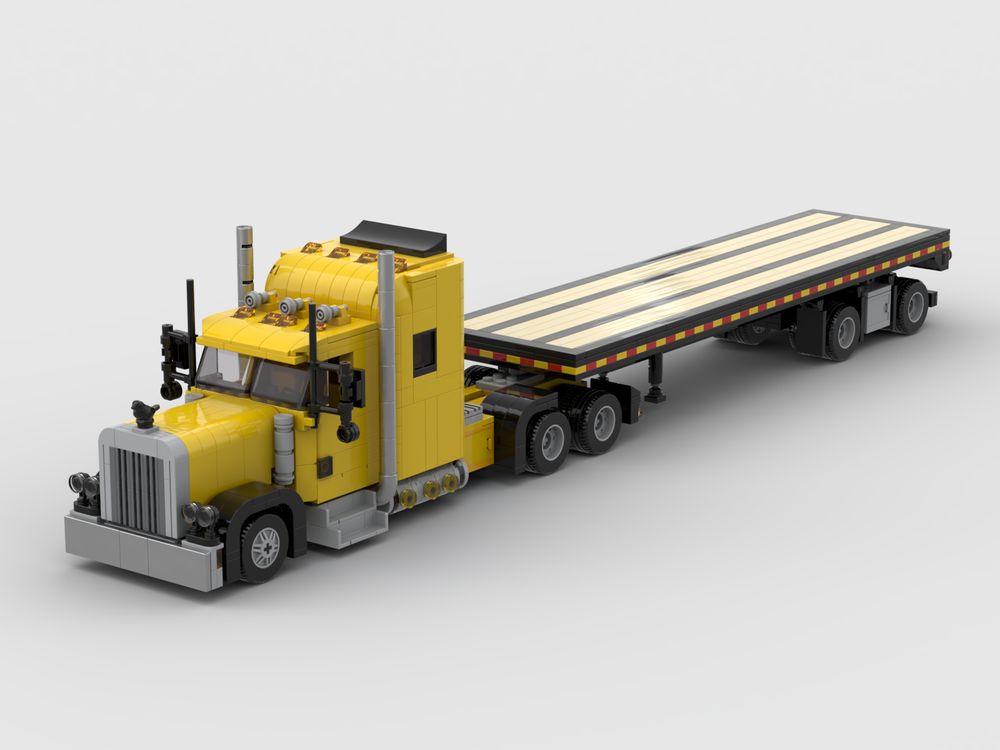 Khám phá American Truck 222 thiết kế MOC đỉnh cao cho tín đồ LEGO