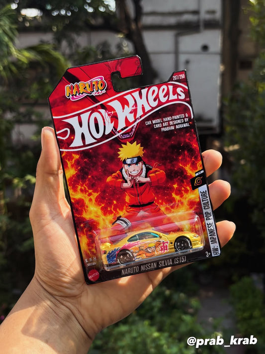 Đánh giá mô hình Hot Wheels Nissan Silvia S15 độ phong cách Naruto