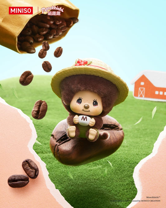 Khám phá sức hút của Blind Box Monchhichi Coffee Farm từ MINISO