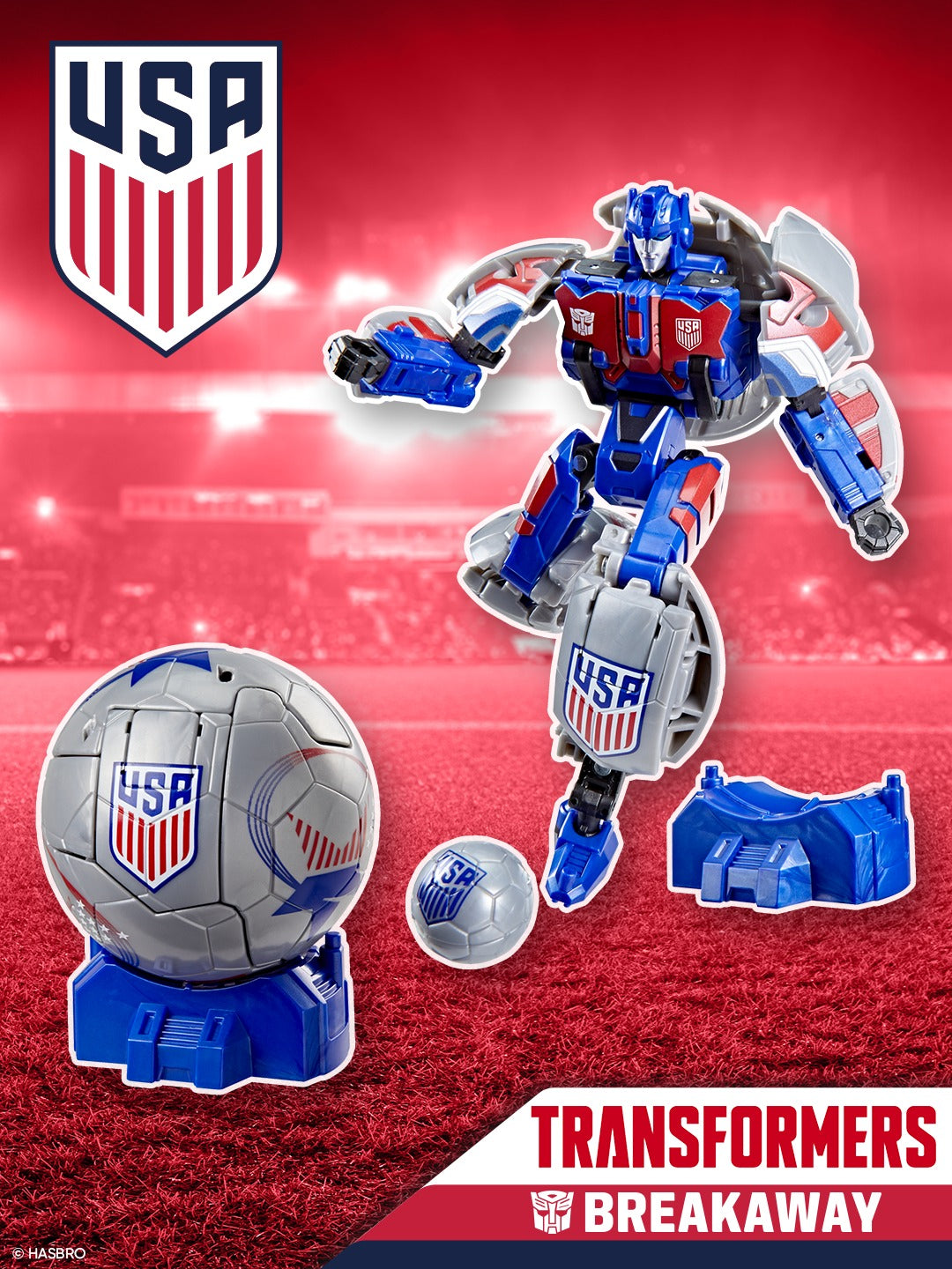 Đánh giá Transformers Breakaway phiên bản U.S. Soccer độc đáo