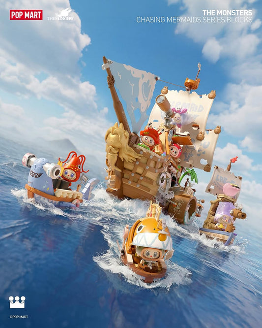 Review chi tiết bộ sưu tập The Monsters Chasing Mermaids Series Blocks