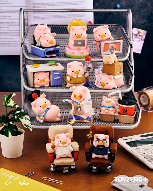 Review LuLu The Piggy Office Life Bộ sưu tập blind box cho dân văn phòng