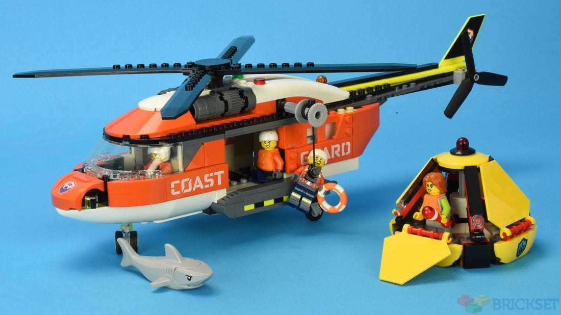 Đánh giá chi tiết LEGO City Coast Guard Helicopter 60503