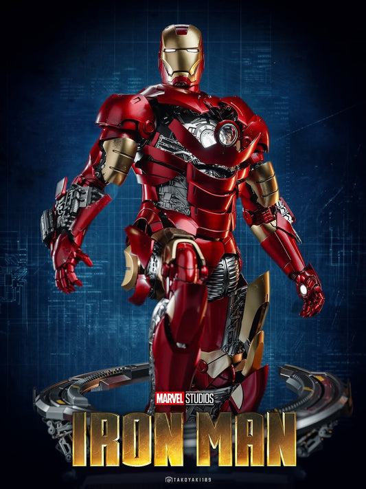 Review chi tiết mô hình Iron Man Mark III Hot Toys phiên bản Armor Suit Up