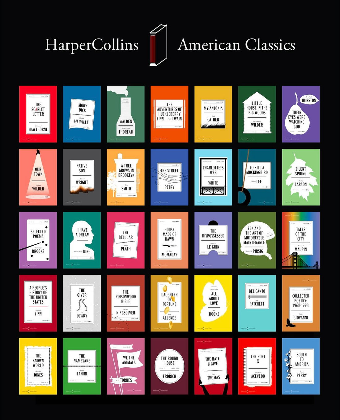 HarperCollins American Classics Bộ Sách Kinh Điển Đáng Sở Hữu